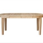 Extendable solid wood table MANGO