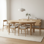 Extendable solid wood table MANGO - Image 3