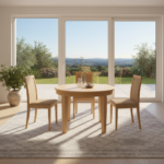 Extendable solid wood table MANGO - Image 2