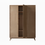 3-door wood wardrobe MOON