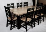 Oak table DEKKO BLACK