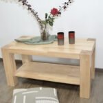 TINA COFFE solid wood coffee table