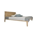 Natural Oak Solid Wood Bed MOON