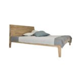 Natural Oak Solid Wood Bed MOON