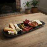 Solid wood serving plate (Design 1) - Image 2