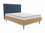 VENECIA Upholstered Oak Bed
