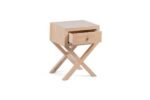 APOLLO solid wood bedside table with one drawer