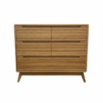 The BARON solid wood chest of drawers