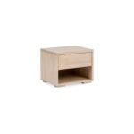 LAGUNA SUN solid wood bedside table with one drawer