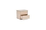 LAGUNA SUN solid wood bedside table with two drawers