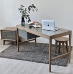 Oak desk MOON - Image 3